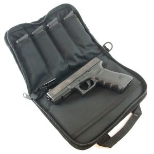 Outdoor Connection Black 11" TAC Pistol Case